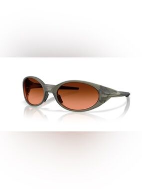 Oakley Eye Jacket Redux - Olive Green w/red brown lens